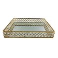 thumbnail image 1 of DOLITY Decorative Mirror Trays, European Serving Tray for Vanity Bathroom Dresser L, 1 of 9