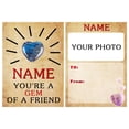 thumbnail image 1 of Customized Valentines Day Gifts for Kids Holiday Greeting Cards Name Photo Texts S1F8, 1 of 9