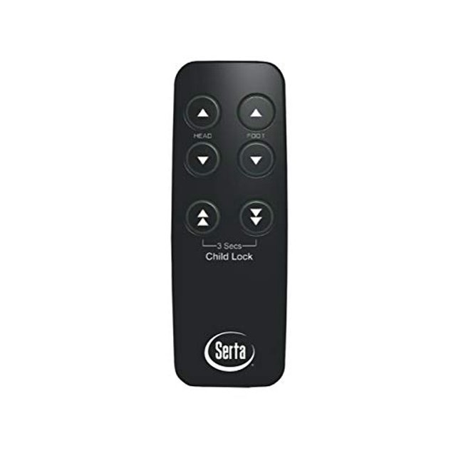 Serta Motion Slim (Nouvelle Version Noire Ou Argentée) Télécommande de Remplacement pour Lits Ajustables