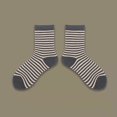 thumbnail image 1 of Chaussettes de Sport Légères en Coton à Rayures pour Femmes, 1 of 4