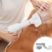 TIMIFIS Hairs Dryer Dog Hair Dryer with Pin Comb - Flat Blowing Head - Round Blowing Head - Suitable for Dog Grooming - Small and Medium Sized Dogs and Cats Apartment Essentials
