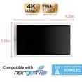 thumbnail image 3 of Antenne TV amplifiée GE Crystal HD, noir, 35848, 3 of 6