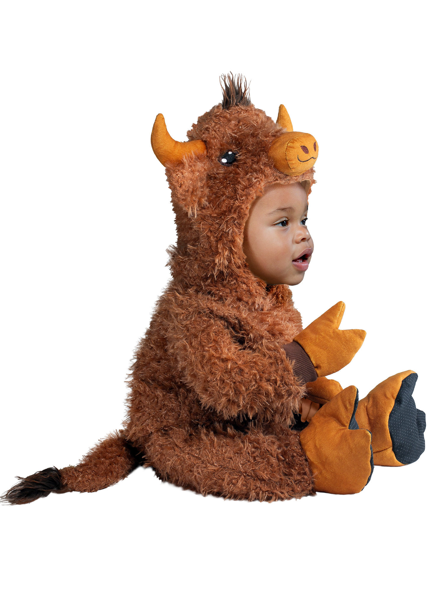 Costume de Vache Highland Brune pour Tout-Petits par Rubies, Unisexe