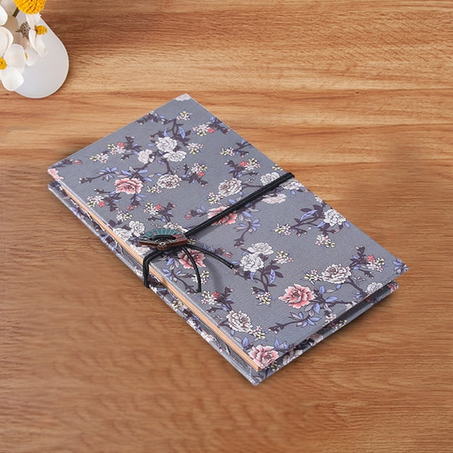 LSLJS Retro Flower Album, Graduation Photo Album, Youth Commemorative Album, Growth Record Album, Small and Thin, Photo Album