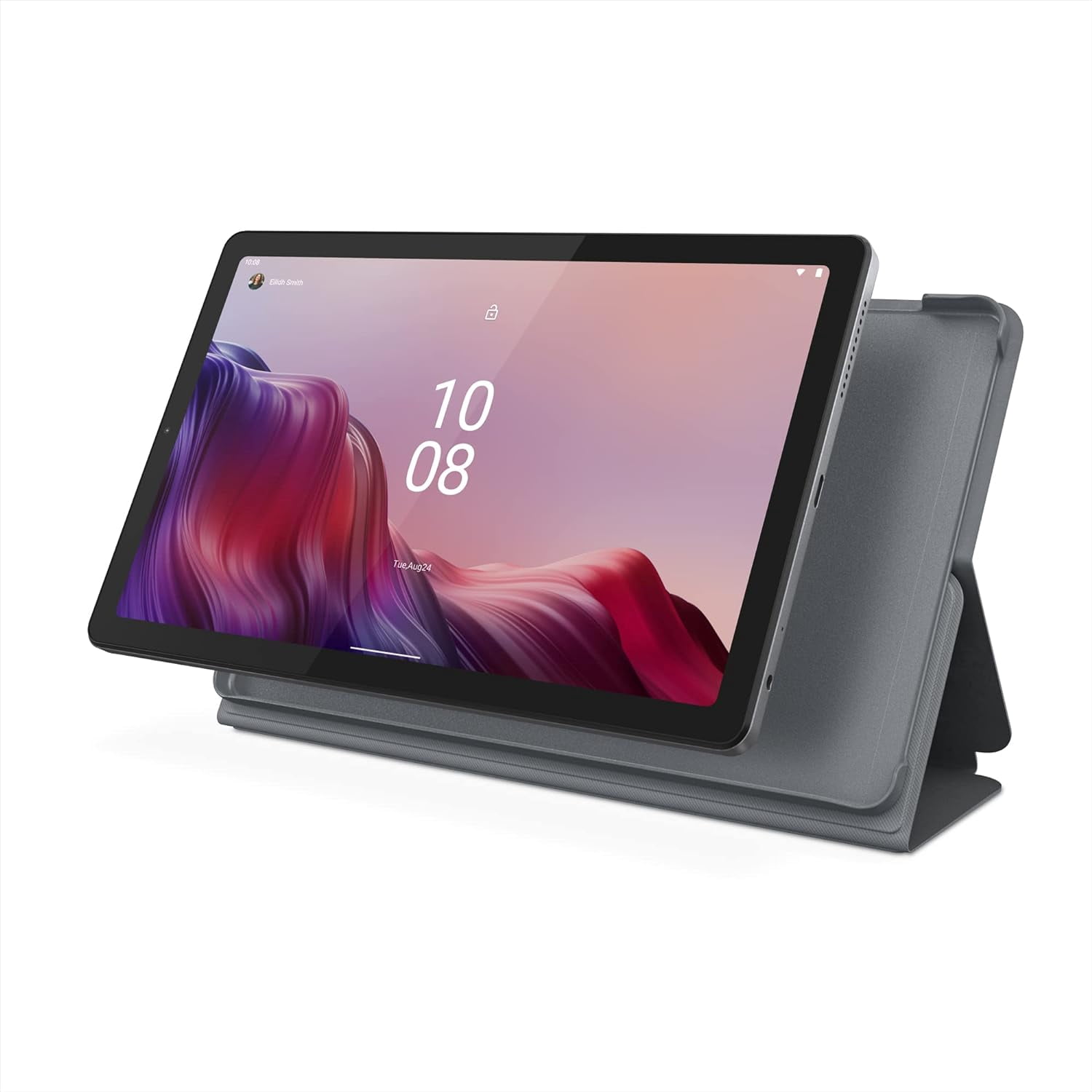 Refurbished Lenovo ZAC30090US Tab M9-2023 Tablet - 9" HD Front 2MP & Rear 8MP Camera 3GB Memory 32GB Storage Folio Case Included,Gray