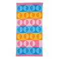 thumbnail image 1 of Mainstays Kids Beach Towel, Happy Check Smiley Faces, 60" x 30", 1 of 5