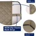 thumbnail image 3 of 2024 Reversible Quilted Sofa Cover  Water Resistant Slipcover Furniture Protector  Washable Couch Cover with Non Slip Foam and Elastic Straps for Kids  Dogs  Pets (Small  Pink/Beige), 3 of 7