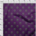thumbnail image 2 of oneOone Polyester Lycra Fabric Floral Block Print Fabric By The Yard 56 Inch Wide, 2 of 4