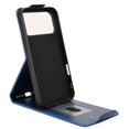 thumbnail image 3 of Folio Phone Case for iPhone 17 Pro Magnetic Kickstand Cover with Camera Protection Blue, 3 of 7