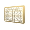 thumbnail image 3 of Langgg Handmade 1:35 Scale 3D Puzzle Model Brass Door Educational Toys Scenery Style D, 3 of 9