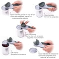thumbnail image 5 of Starfrit MightiCan Can Opener - Safe - Holds Lid and Leaves No Sharp Edges on Lid - 3 Year Warranty - Comfort Grip - Heavy Duty Non-Slip Knob, 5 of 5