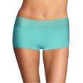 thumbnail image 1 of Maidenform Shorty en Coton pour Femmes avec Dentelle - Article à Succès, 8, Vert Île, 1 of 1