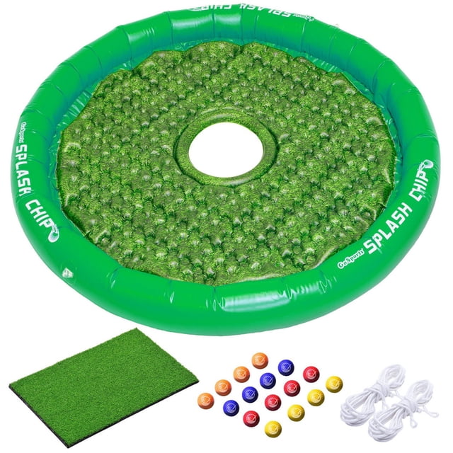 GoSports, jeu de golf flottant Splash Chip pour la piscine, vert
