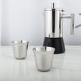 thumbnail image 4 of Easyworkz Tasses à Espresso en Acier Inoxydable 5 oz à Double Paroi Isolées Chrome (Ensemble de 2), 4 of 6