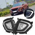 thumbnail image 2 of Drl Daytime Running Light Led Daytime Running Light Car Daytime Running Lamp LED Daytime Running Lights 6000-6700K Fit For  Creta IX25 2017-2018, 2 of 8