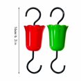 thumbnail image 2 of 4 Paquets de Douchette de Protection pour Colibris en Forme de Fleur avec 4 Brosses pour Jardin Extérieur, 2 of 2