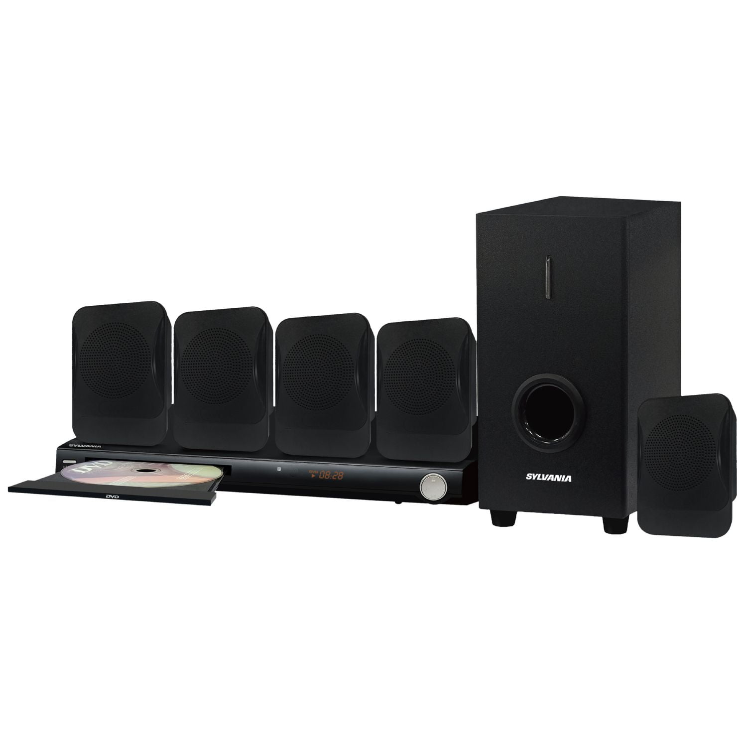 Sylvania Système de cinéma maison DVD avec 5.1CH Surround Sound