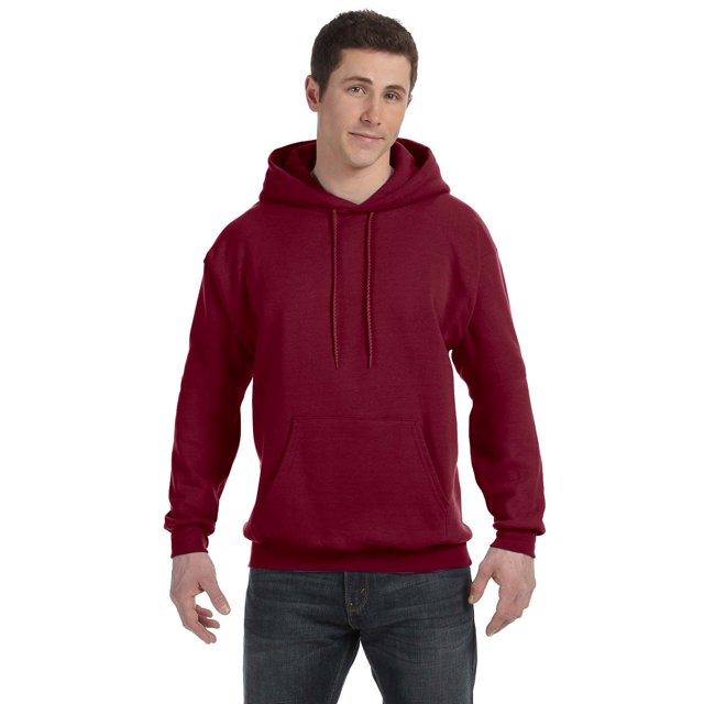 The Hanes 78 oz EcoSmart 50/50 Chandail à Capuche - CARDINAL - 2TG