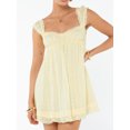 thumbnail image 2 of Faithtur Robe d'Été Sans Manches pour Femme, Broderie Florale, Ample, Robe Trapèze de Soirée pour Plage, Boîte de Nuit, Mode Urbaine, 2 of 7