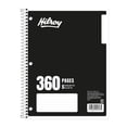 thumbnail image 1 of Hilroy® 5 Subject 360pg Notebook, Black, 1 of 3