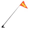 thumbnail image 3 of Golf Cart Flag Pole Reflective Golf Cart Safety Flag Telescopic Pole Flag Wheelchairs Safety Flag, 3 of 8