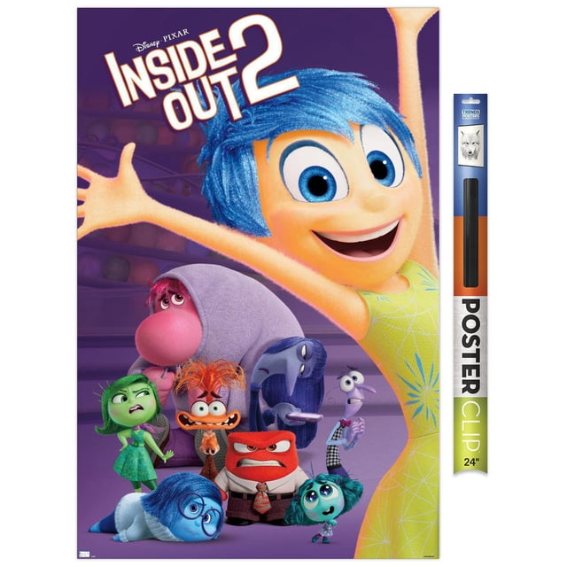 Disney Inside Out 2 - Group Wall Poster, 22.375" x 34"