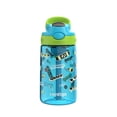 thumbnail image 1 of Contigo Kids Aubrey Straw Water Bottle, Leak-Proof, BPA-Free, Dishwasher Safe, Blue Raspberry Lime Skater, 1 of 7