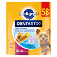 thumbnail image 1 of Gâteries de soins buccodentaires PEDIGREE DENTASTIX Mini saveur originale, 58 bâtonnets, sachet de 396 g, 1 of 11