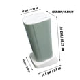 thumbnail image 2 of Aqestyerly Kitchen Knife Organizer Stand Insert Knife Holder Rack Storage Block Countertop Organizer for Knives HWRETIE, 2 of 2