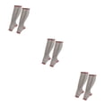 thumbnail image 1 of Maytalsory Chaussettes de Compression Respirantes à Fermeture Éclair Performance avec Confort Maximal Gris P/M 3Ensemble, 1 of 6