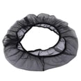thumbnail image 1 of pitrice Birdcage Cover Mesh Elastic Opening Airy Seed Catcher Skirt Soft Ventilated Washable Reusable Netting Guard Protector Black M, 1 of 7
