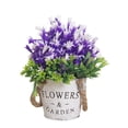 thumbnail image 2 of Aodebiao Small Fake Flowers Plants Mini Artificial Potted Plants for Table Desk Home Bathroom Office Decor, 2 of 6