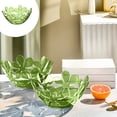 thumbnail image 3 of Coffee Tables for Living Room Transparent Petal Fruit Tray Family Living Room Coffee Table Fruit Snack Dry Fruit Candy Tray Hollow Boardcoffee Table Tray, 3 of 6