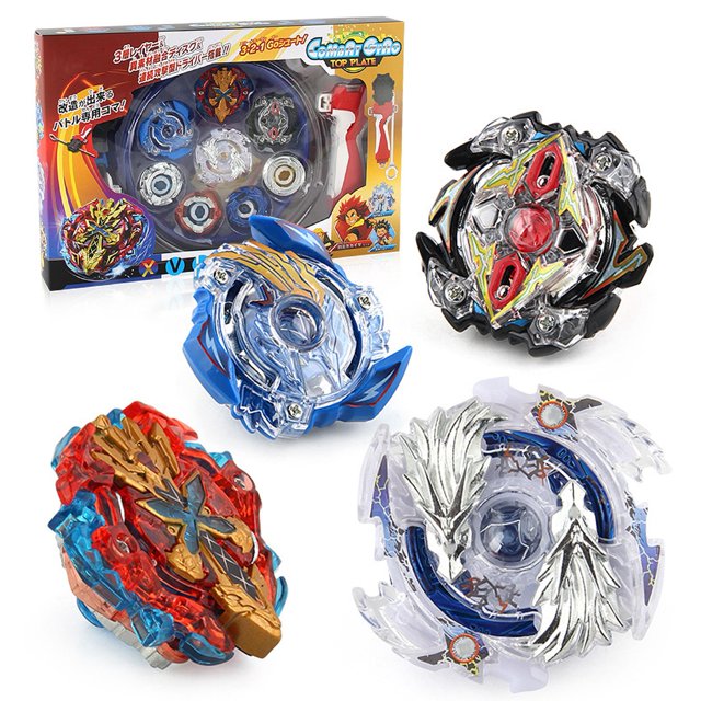 Battling Top, Ensemble de Jouets Résistance Forte Apparence Fraîche Plastique Complet Excellent Équilibre pour Enfants pour Maison Rouge, Bleu