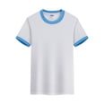 thumbnail image 4 of WEIYLL T-Shirts Garçons Patchwork Coloré Manches Courtes Col Rond Vêtements Enfants pour 4-5 Ans, 4 of 9