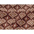 thumbnail image 4 of oneOone Viscose Jersey Fabric Ogee Flame Stitch Print Sewing Fabric BTY 60 Inch Wide, 4 of 5