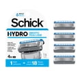 thumbnail image 1 of Schick Hydro Dry Skin Men’s Razor Blade Refills, 1 of 9