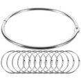 thumbnail image 1 of 12Pcs DIY Binder Rings Reusable Photo Ablum Rings Loose Leaf Binder Rings Scrapbooking Binder Rings, 1 of 9