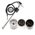 thumbnail image 2 of 52mm Fuel Level Gauge Car Meter Oil Tank Indicator With Red Color Backlight For Fuel Level Sensor 150/200/250/275/300mm 0-190ohm ,Suits Most Tanks, 2 of 7