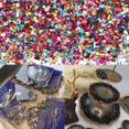 thumbnail image 2 of 2 Bag Crushed Stone Filler Beautiful Wear Resistant Coloured Glaze Mini Chips Decorative Rocks for Home, 2 of 10