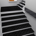 thumbnail image 4 of LSLJS Stair Treads for Wooden Steps, 15 Pcs Soft Stair Treads, 8 x 30 Inch Reusable Carpet Stair Treads, Washable Stair Runners for Wooden Steps Non Slip Stair Rugs, 4 of 8
