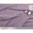 thumbnail image 2 of Soimoi Rayon Fabric Chestnut Leaves Decor Fabric Printed Yard 56 Inch Wide, 2 of 3