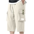 thumbnail image 1 of Diufon Men's Athletic Shorts Drawstring Waisted Outdoor Sport Shorts Spring Summer Hiking Shorts with Pockets, 1 of 6