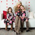 thumbnail image 4 of Wangsaura Mother and Daughter Matching Long sleeve Floral Dress, 4 of 4