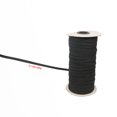 thumbnail image 1 of 100 Yards Length Wide Braided Elastic Rope Knitted Elastic Band for DIY Sewing Crafts/Mask 3mm Black, 1 of 9