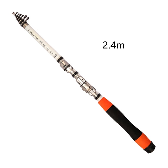 kurtrusly Soft Tail Fishing Raft Rod with Insertion Design for Angler's Holiday Good Gift