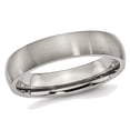 thumbnail image 1 of Mens Titanium 5mm Comfort Fit Wedding Band Ring, 1 of 5