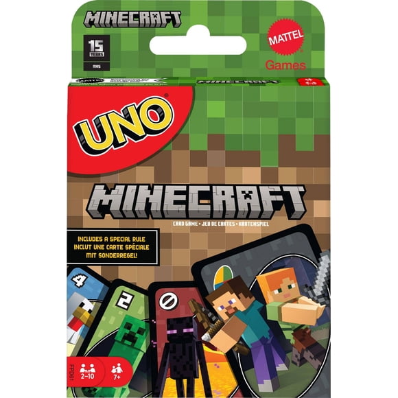 Jeu de Cartes UNO Minecraft