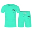 thumbnail image 1 of Men's Suits Quick-Dit Summer Tracksuit for Everyday Casual Outdoor Travel Performance Athletic Set, 1 of 5