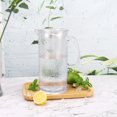 thumbnail image 2 of Hometrends Samba Clear or Green Acrylic Hammered Pitcher, 92.22oz 1pc, 2 of 6